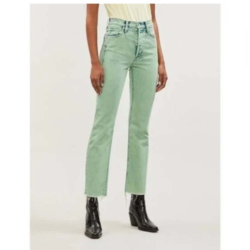 Mother denim Tripper cropped in juicy fruit sz 29.
